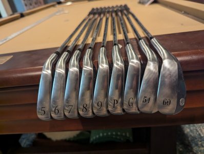 Maltby TS3 Iron Set 5-GW + 54 and 60 degree MAX Milled Wedges, RH, Elevate 105X