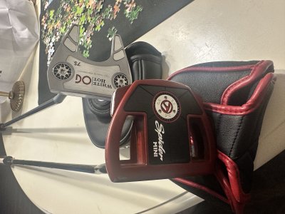 Taylormade and Oddyssey Putters
