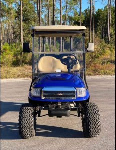 2017 Alpha body Club Cart