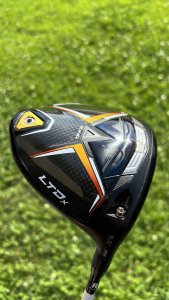 9 Degree (7.5-10) Cobra LTDx Driver w/ brand new Regular Flex UST LIN Q-M40X Blue 6 Graphite Shaft