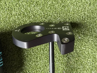 LAB Golf DF3 Counterbalance Putter – 37” / 70° Lie – All Black ♠– Mint