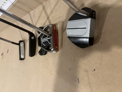 Assortment of putters