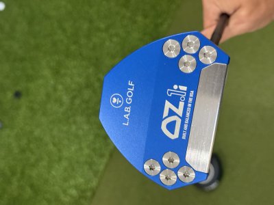 LEFT HANDED Lab golf Oz.1i putter - 34 inches - 70* lie angle
