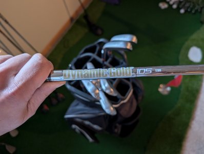 Ping i500 4-PW iron set - DG 105 Stiff - custom ferrules