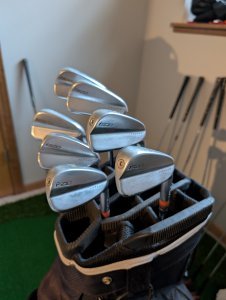 Ping i500 4-PW iron set - DG 105 Stiff - custom ferrules