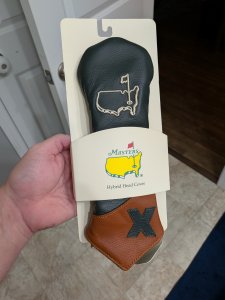 Masters leather hybrid headcover
