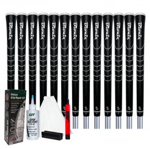Bionix Anti-Bacterial Golf Grip (13-Pk) with Regripping Kit