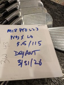 Mizuno Pro 223 Irons 4 - PW