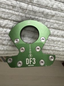 DF3 LAB Golf Green Putter White ACCRA Shaft 35" 