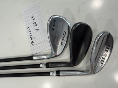 50.10 RTZ, 54.11 MG3, 58.10S SM8 all Axiom 105S (or shaft pulls if requested)