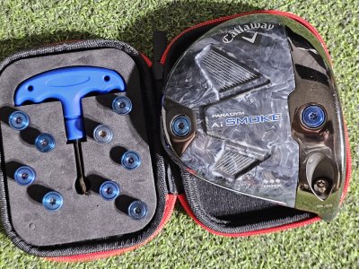 Callaway Paradym Ai Smoke Triple Diamond MAX 9* + weight kit