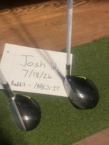 LH Lefty Nike Vapor 3 wood & 3 hybrid Fubuki reg flex