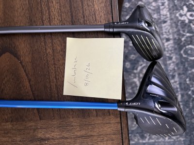 Ping G30 driver and 3 wood