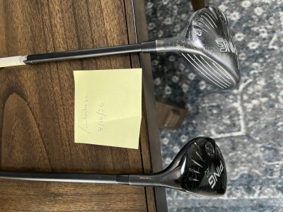 Ping g25 3 wood and 3 hybrid